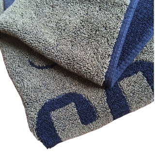 jacquard weaved towels