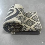 jacquard bath towel